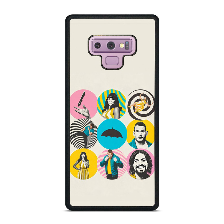 THE UMBRELLA ACADEMY CHARACTERS Samsung Galaxy Note 9 Case
