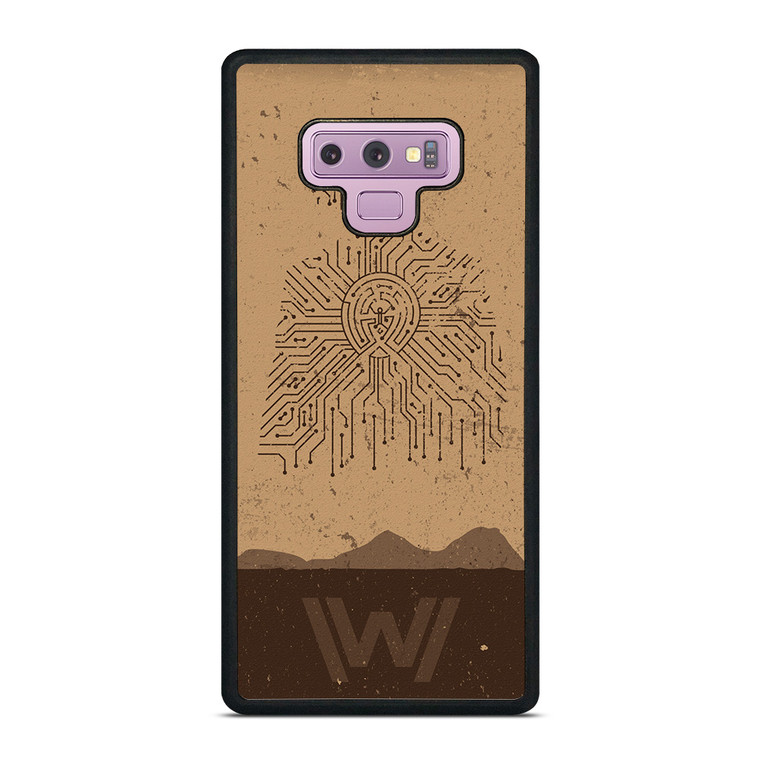 WESTWORLD LOGO Samsung Galaxy Note 9 Case