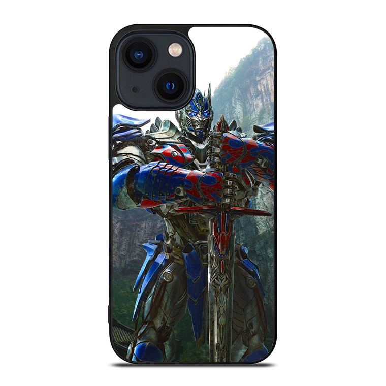 OPTIMUS PRIME WITH SWORD iPhone 14 Plus Case