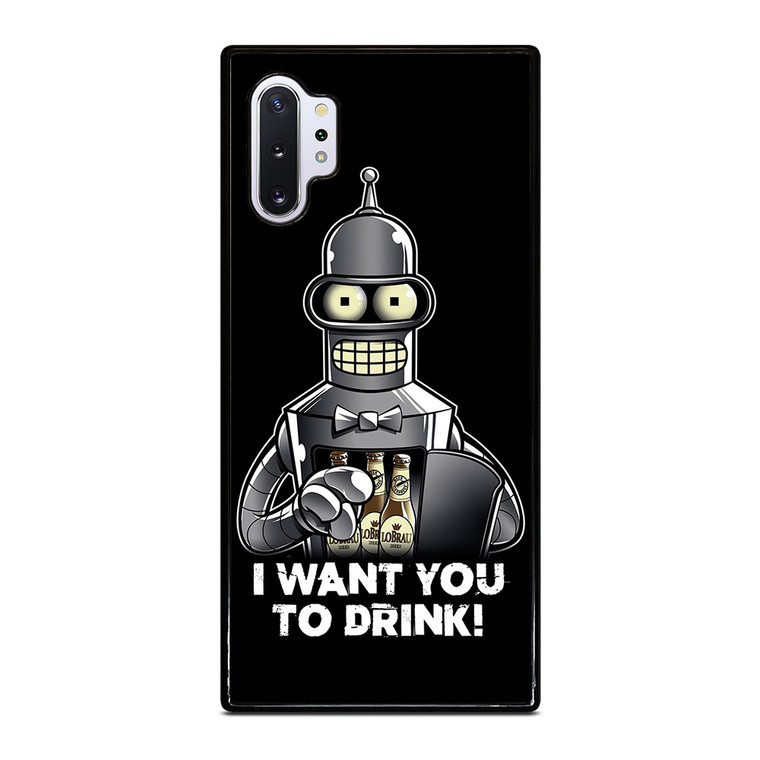 BENDER IN FUTURAMA Samsung Galaxy Note 10 Plus Case