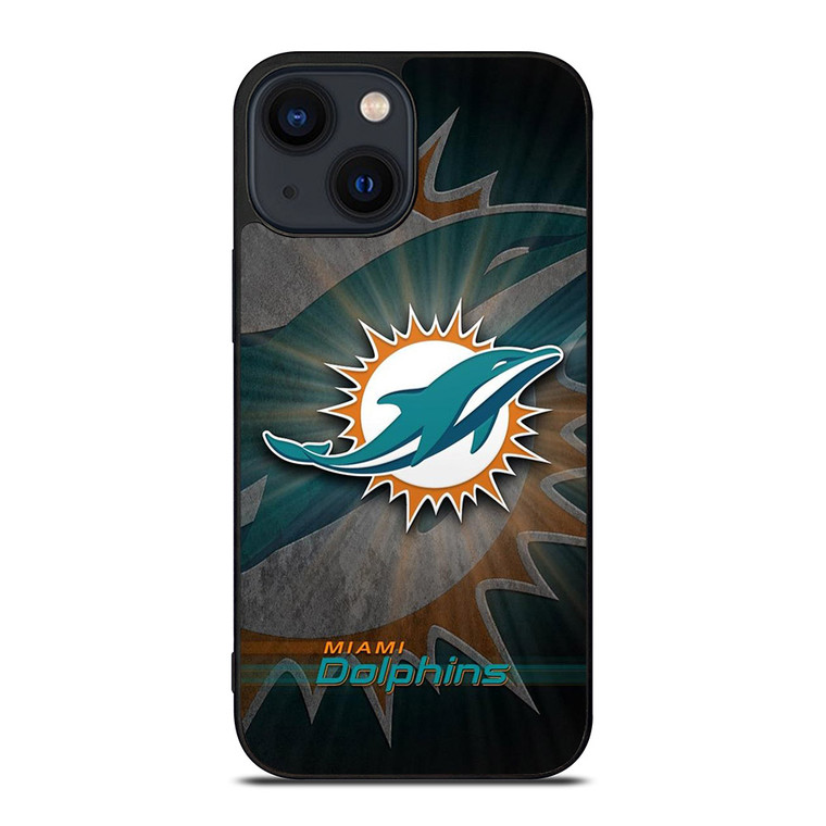 MIAMI DOLPHINS NFL 3 iPhone 14 Plus Case MIAMI DOLPHINS NFL 3 iPhone 14 Plus Case