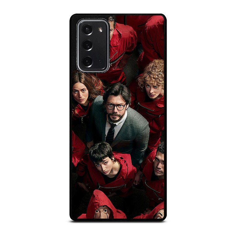 LA CASA DE PAPEL MONEY HEIST CHARACTERS Samsung Galaxy Note 20 Case
