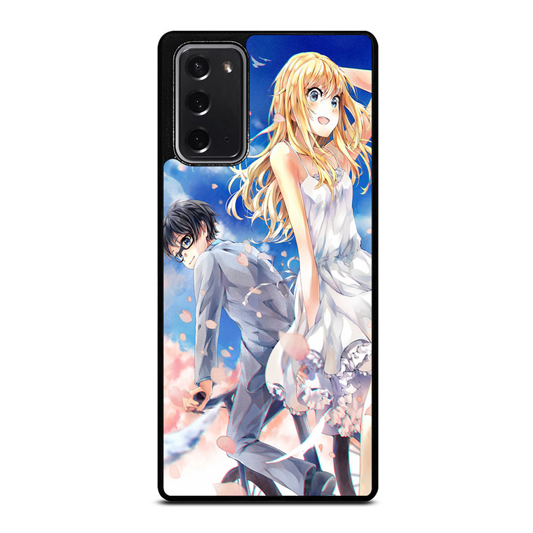 SHIGATSU WA KIMI NO USO ANIME Samsung Galaxy Note 20 Case