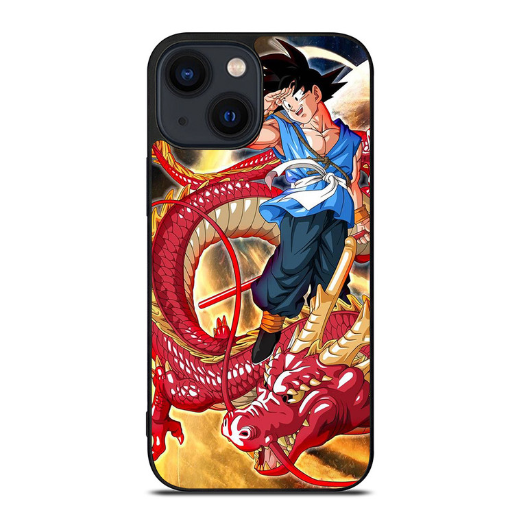GOKU AND SHENRON DRAGON iPhone 14 Plus Case