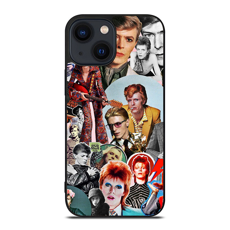 DAVID BOWIE COLLAGE iPhone 14 Plus Case