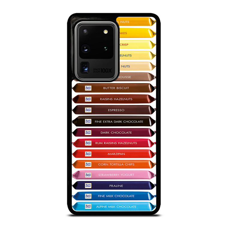 RITTER SPORT CHOCOLATE LIST Samsung Galaxy S20 Ultra Case RITTER SPORT CHOCOLATE LIST Samsung Galaxy S20 Ultra Case