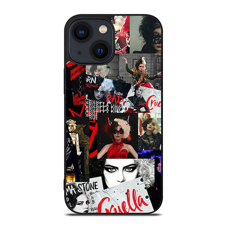 CRUELLA EMMA STONE COLLAGE iPhone 14 Plus Case