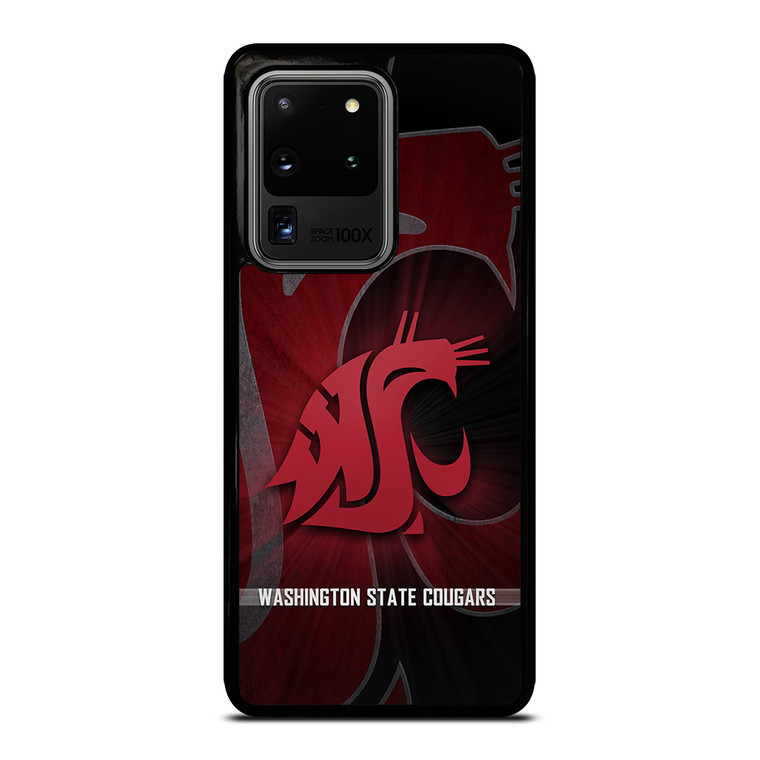 WASHINGTON STATE COUGARS LOGO Samsung Galaxy S20 Ultra Case