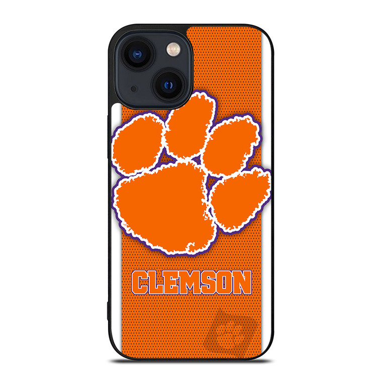 CLEMSON TIGERS LOGO 2 iPhone 14 Plus Case