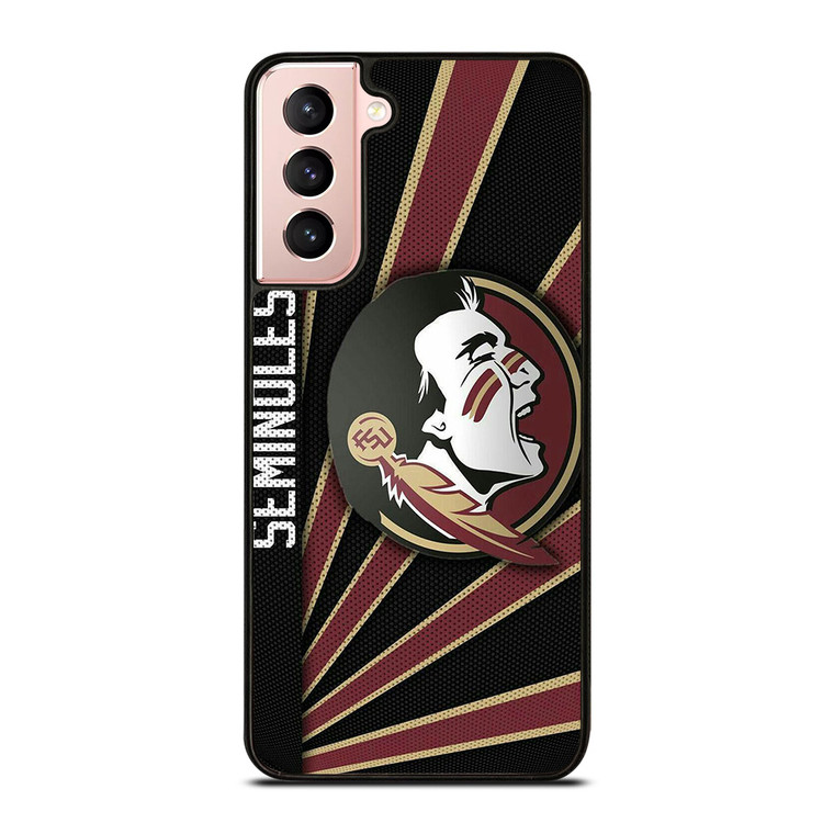 FLORIDA STATE SEMINOLES FSU LOGO 3 Samsung Galaxy S21 Case
