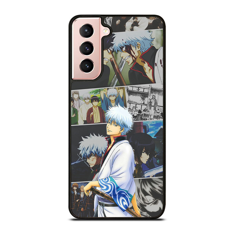 GINTAMA SAKATA GINTOKI COLLAGE Samsung Galaxy S21 Case