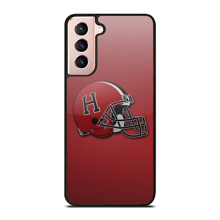 HARVARD CRIMSON FOOTBALL HELMET Samsung Galaxy S21 Case