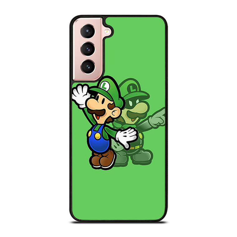 LUIGI THE SUPER MARIO BROS Samsung Galaxy S21 Case
