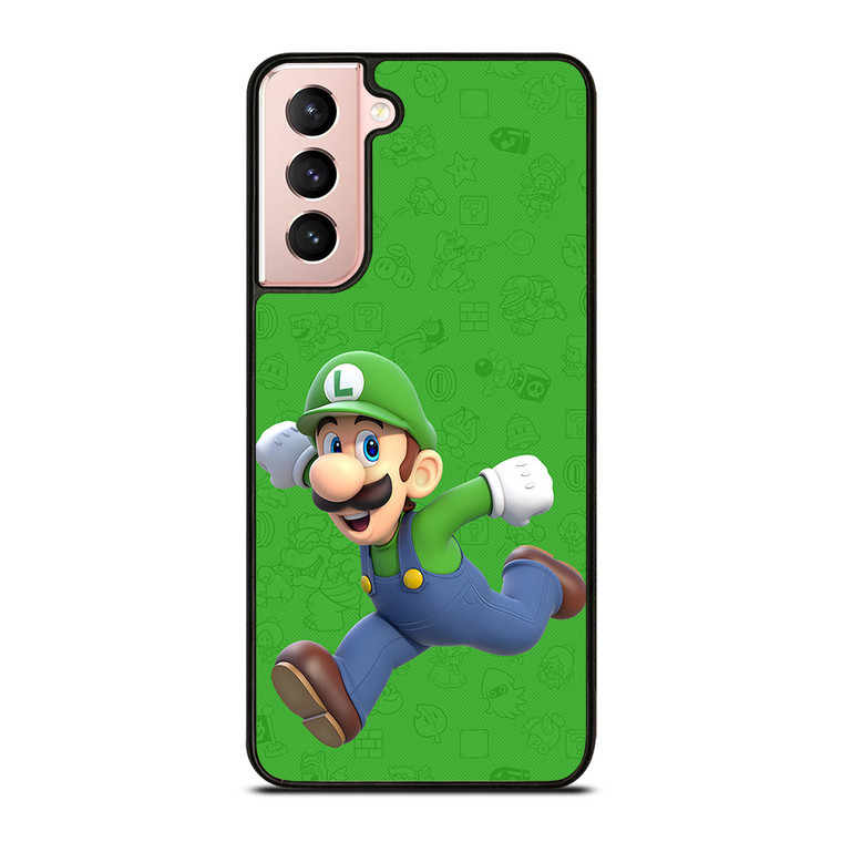 RUNNING LUIGI SUPER MARIO BROS Samsung Galaxy S21 Case