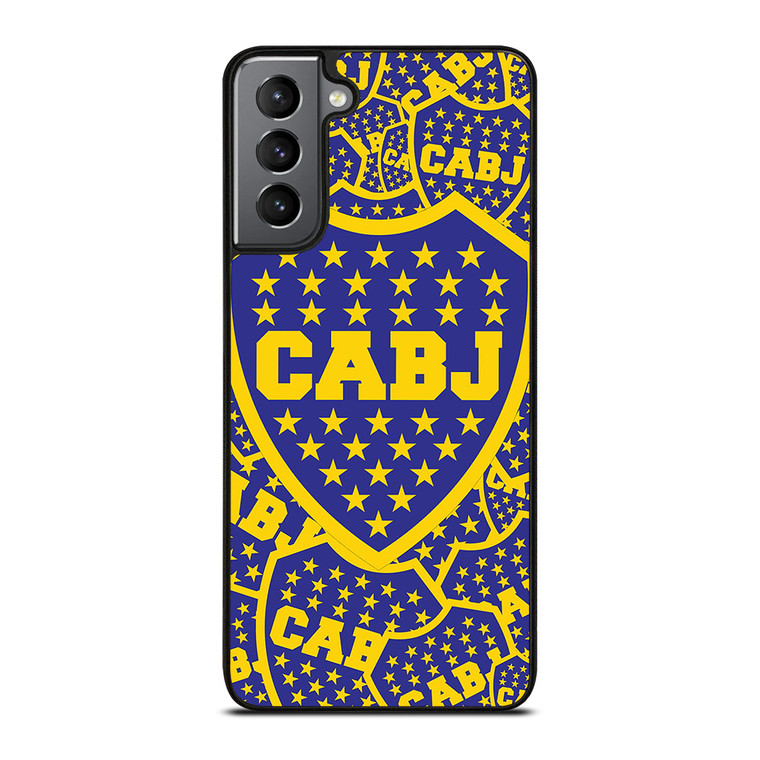 BOCA JUNIORS PATTERN Samsung Galaxy S21 Plus Case