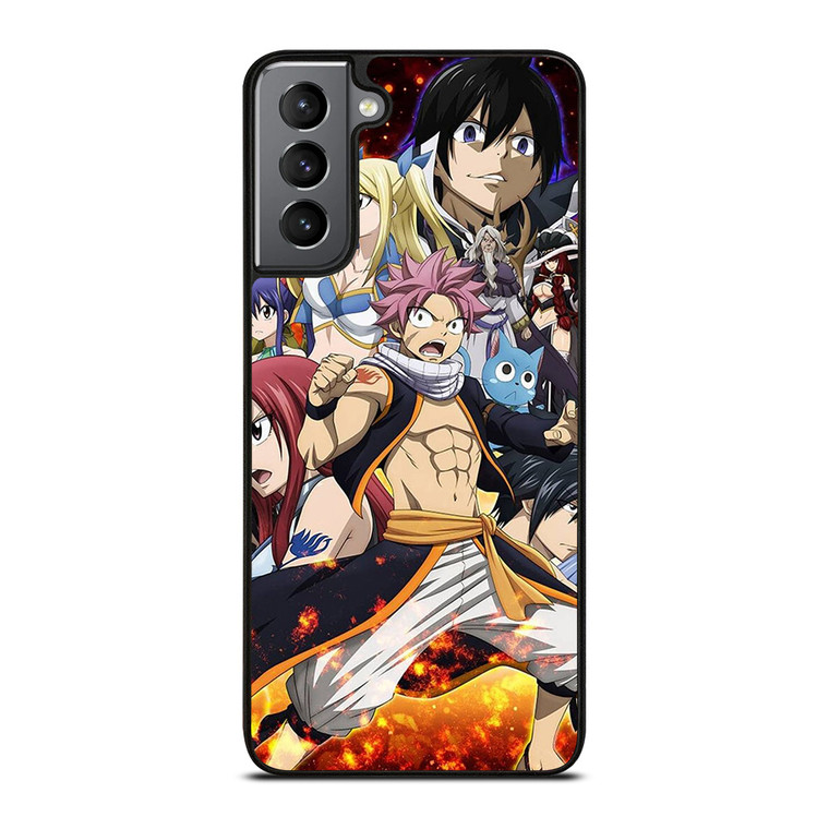 FAIRY TAIL ANIME CHARACTERS Samsung Galaxy S21 Plus Case