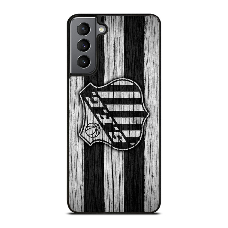 SANTOS FC WOODEN Samsung Galaxy S21 Plus Case SANTOS FC WOODEN Samsung Galaxy S21 Plus Case