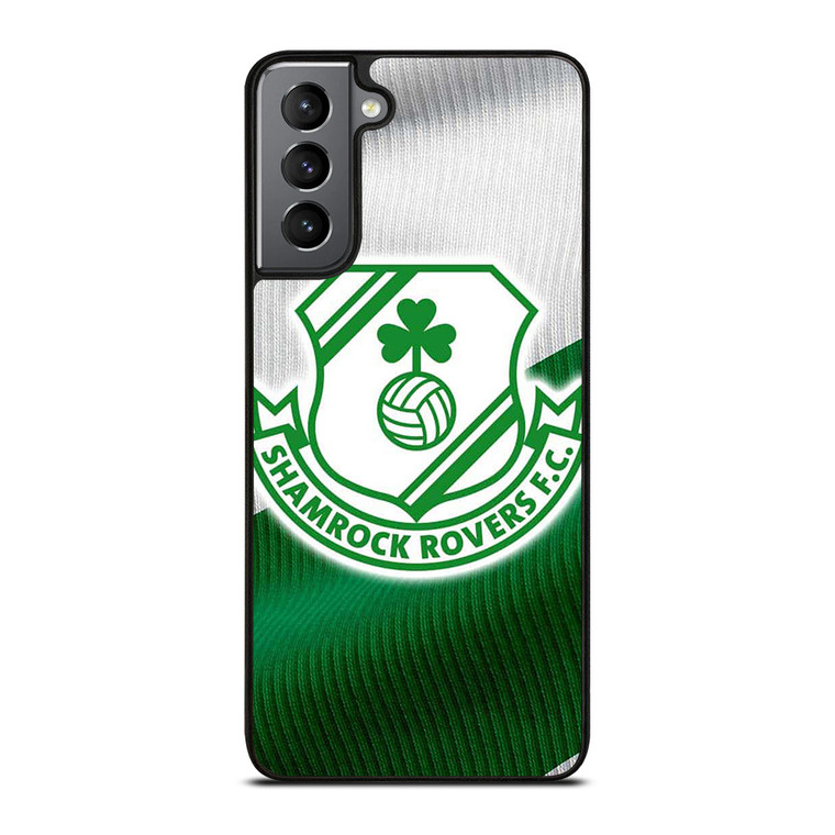 SHAMROCK ROVERS FOOTBALL CLUB LOGO Samsung Galaxy S21 Plus Case