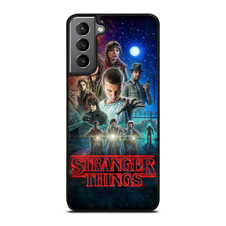 STRANGER THINGS CHARACTERS MOVIE Samsung Galaxy S21 Plus Case