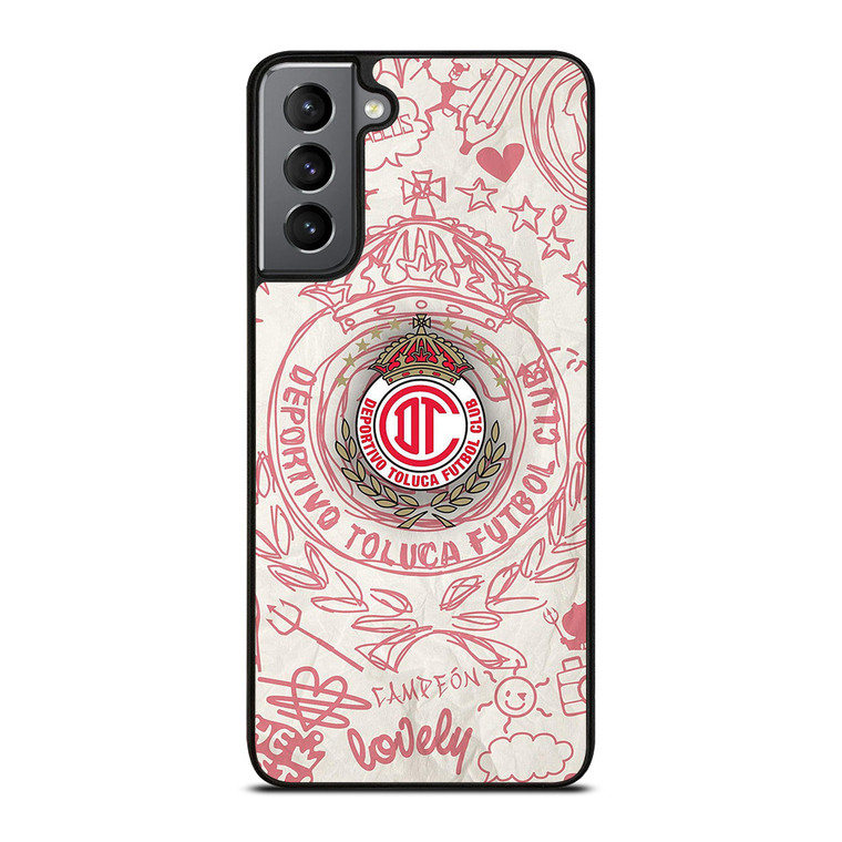 TOLUCA DEPORTIVO ART Samsung Galaxy S21 Plus Case