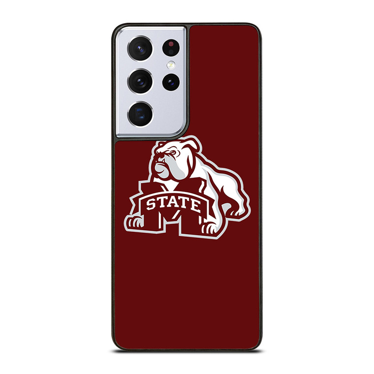 MISSISSIPPI STATE UNIVERSITY BULLDOGS LOGO Samsung Galaxy S21 Ultra Case