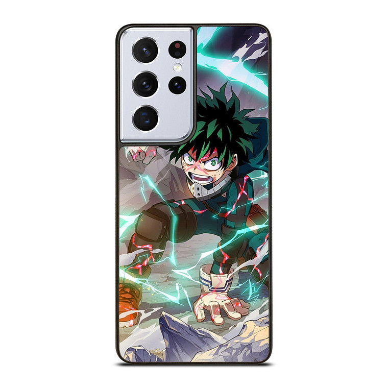 MY HERO ACADEMIA ANIME MIDORIYA IZUKU Samsung Galaxy S21 Ultra Case
