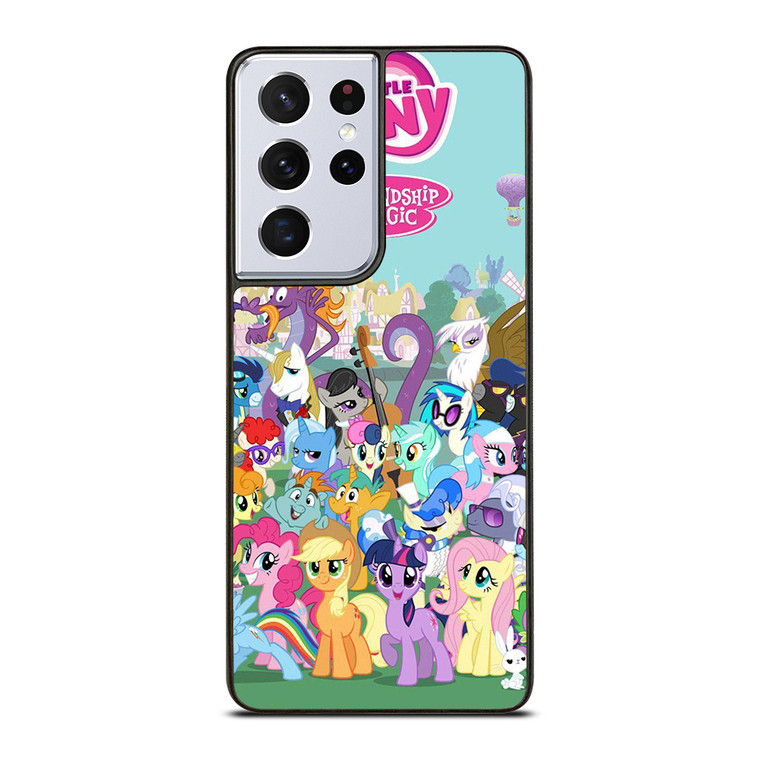 MY LITTLE PONY ALL CHARACTERS Samsung Galaxy S21 Ultra Case