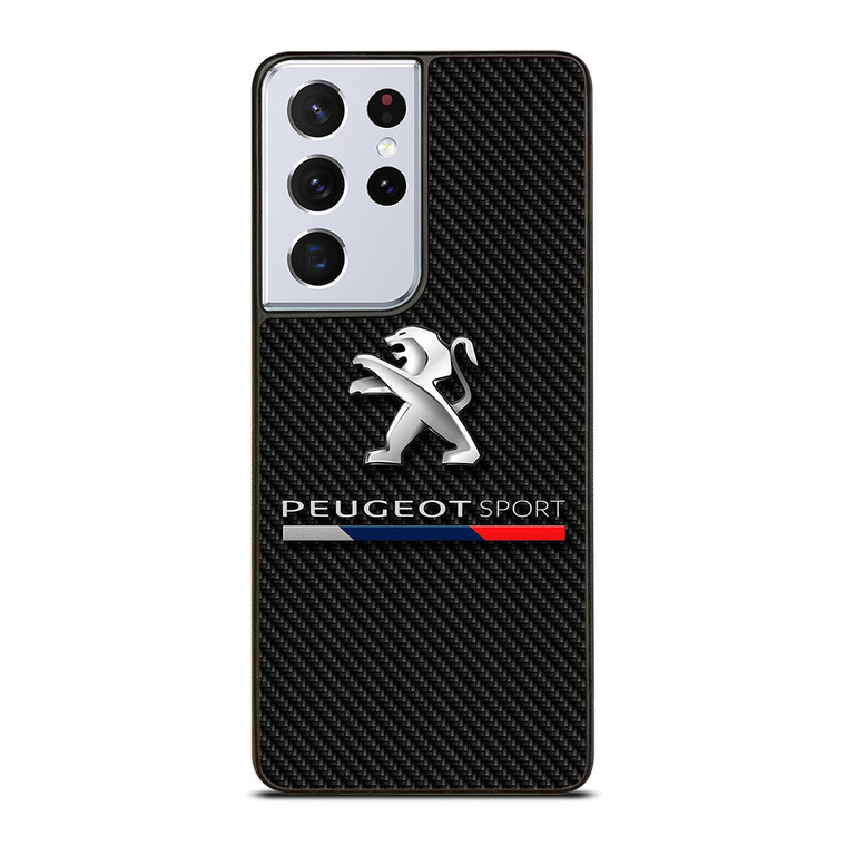 PEUGEOT SPORT LOGO Samsung Galaxy S21 Ultra Case