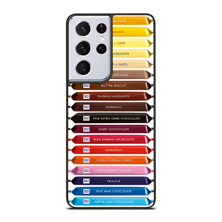 RITTER SPORT CHOCOLATE LIST Samsung Galaxy S21 Ultra Case RITTER SPORT CHOCOLATE LIST Samsung Galaxy S21 Ultra Case