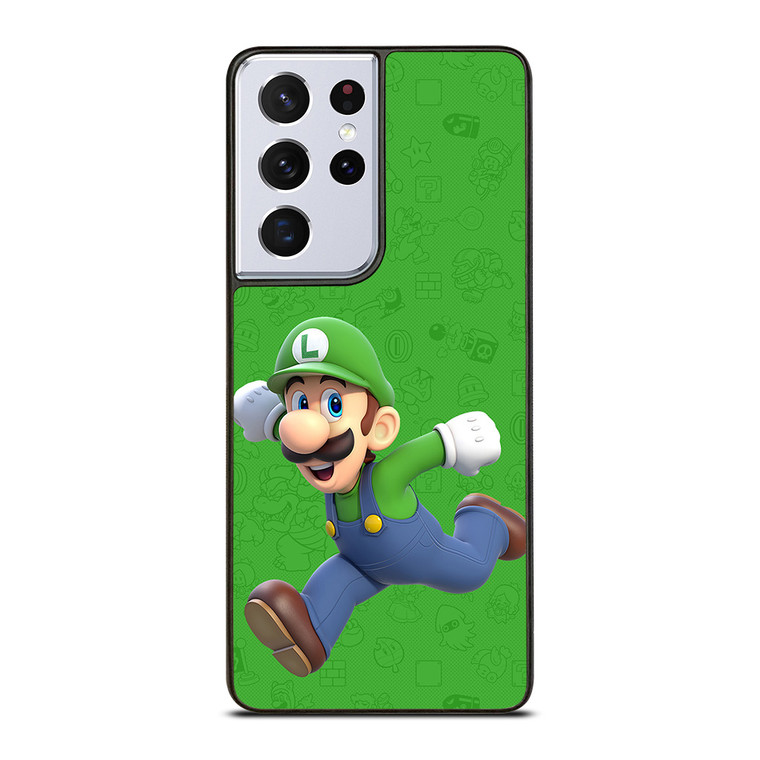 RUNNING LUIGI SUPER MARIO BROS Samsung Galaxy S21 Ultra Case