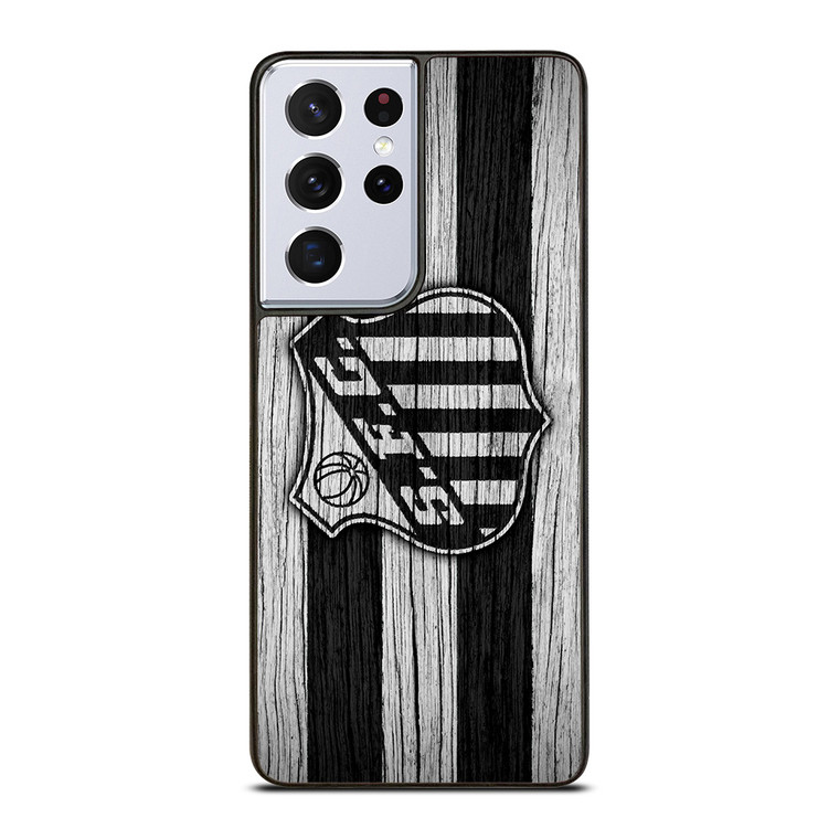 SANTOS FC WOODEN Samsung Galaxy S21 Ultra Case