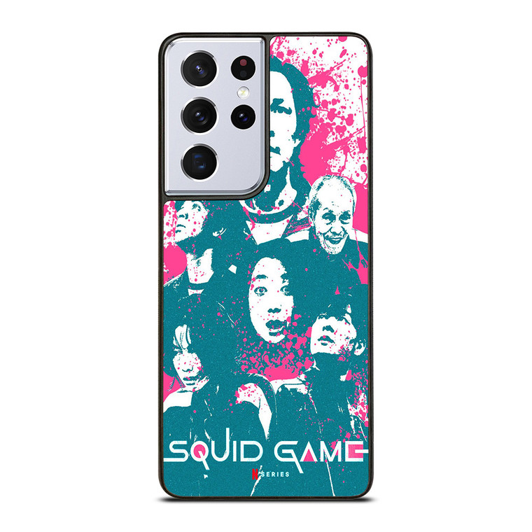 SQUID GAME CHARACTERS Samsung Galaxy S21 Ultra Case