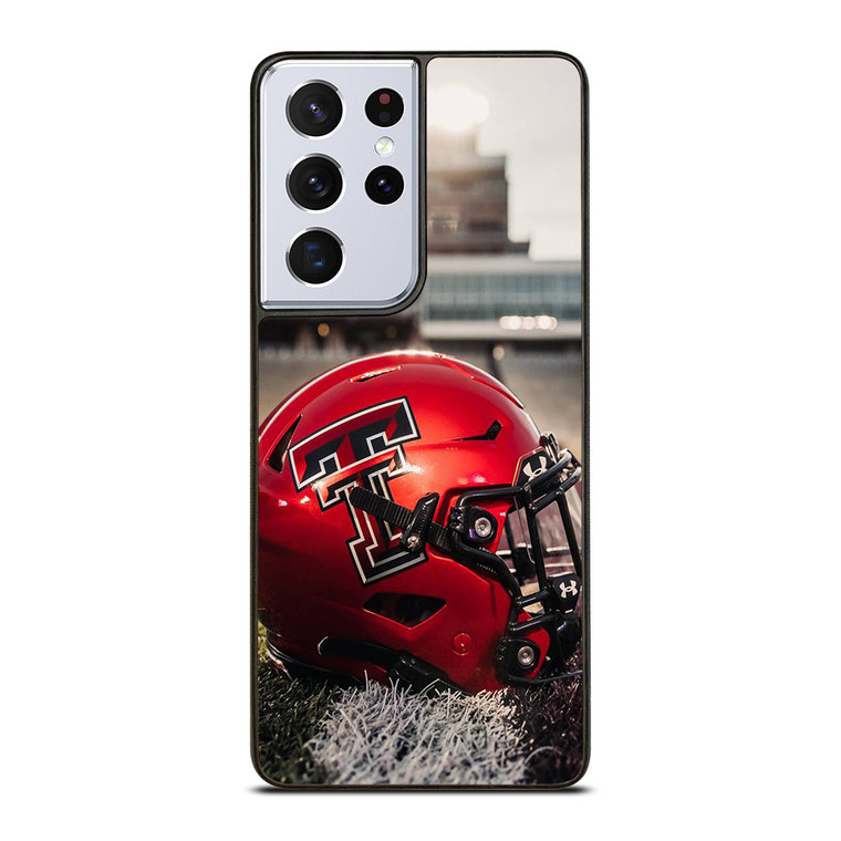 TEXAS TECH RED RAIDERS HELMET Samsung Galaxy S21 Ultra Case TEXAS TECH RED RAIDERS HELMET Samsung Galaxy S21 Ultra Case