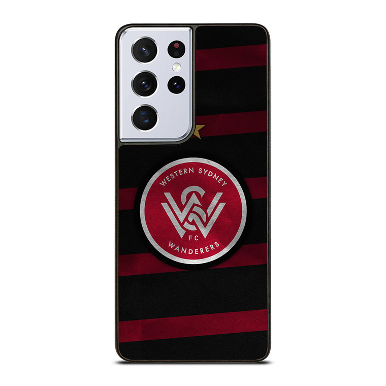 WESTERN SYDNEY WANDERERS FC Samsung Galaxy S21 Ultra Case WESTERN SYDNEY WANDERERS FC Samsung Galaxy S21 Ultra Case