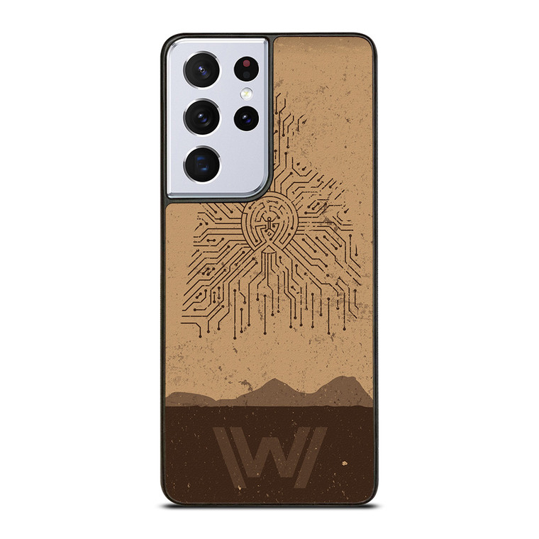 WESTWORLD LOGO Samsung Galaxy S21 Ultra Case