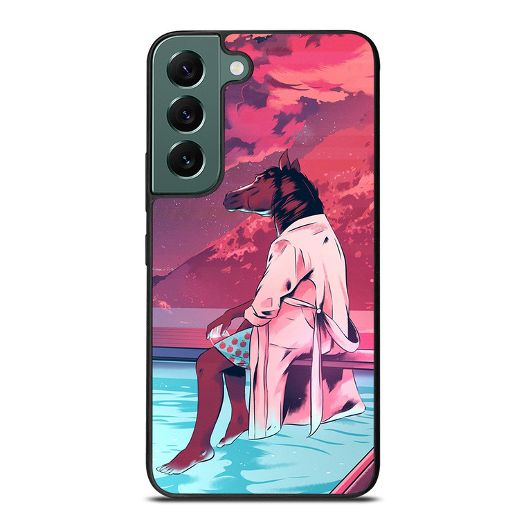 BOJACK HORSEMAN SUNSET Samsung Galaxy S22 Case