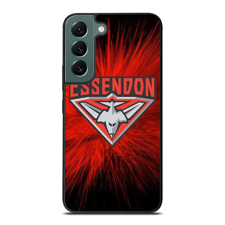ESSENDON BOMBERS AFL Samsung Galaxy S22 Case ESSENDON BOMBERS AFL Samsung Galaxy S22 Case