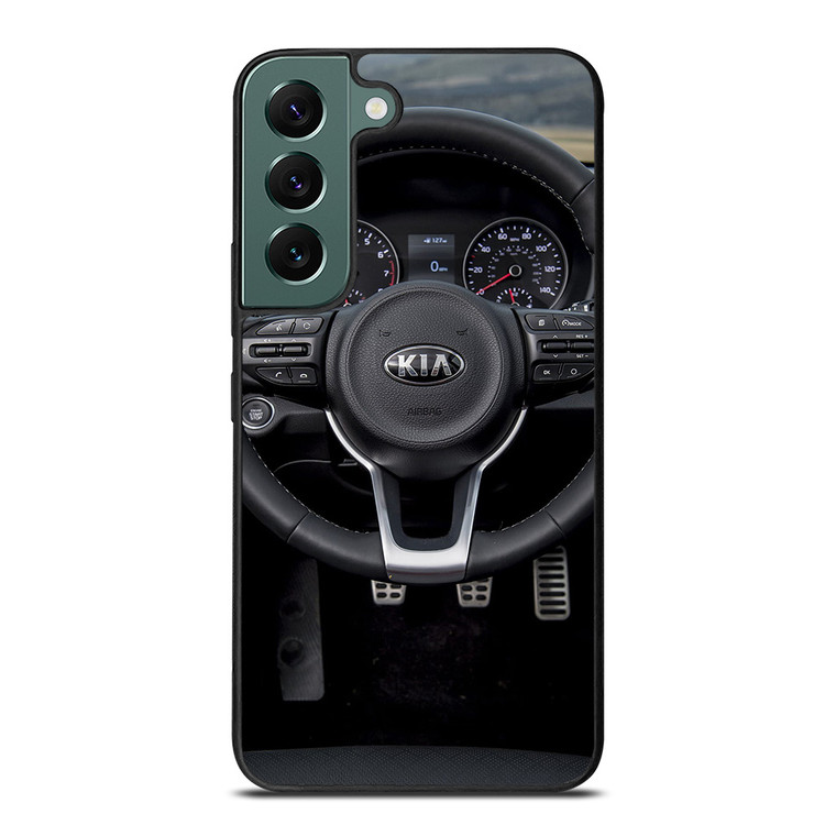 KIA RIO STEERING WHEEL Samsung Galaxy S22 Case KIA RIO STEERING WHEEL Samsung Galaxy S22 Case
