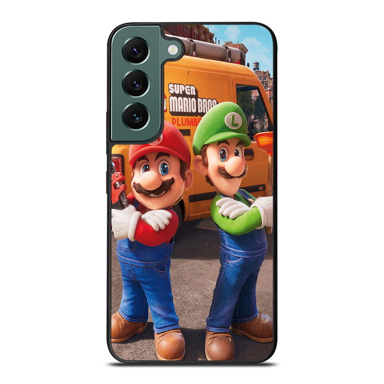 MARIO AND LUIGI SUPER MARIO BROS Samsung Galaxy S22 Case MARIO AND LUIGI SUPER MARIO BROS Samsung Galaxy S22 Case