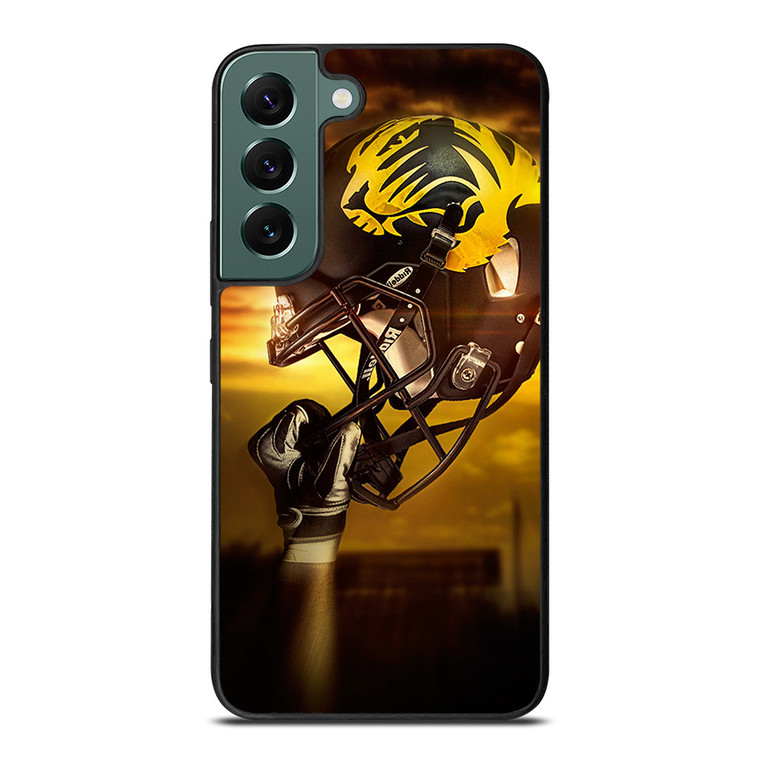 MISSOURI TIGERS ICON HELMET Samsung Galaxy S22 Case MISSOURI TIGERS ICON HELMET Samsung Galaxy S22 Case