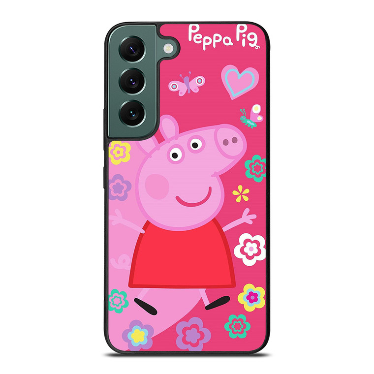 PEPPA PIG CUTE Samsung Galaxy S22 Case