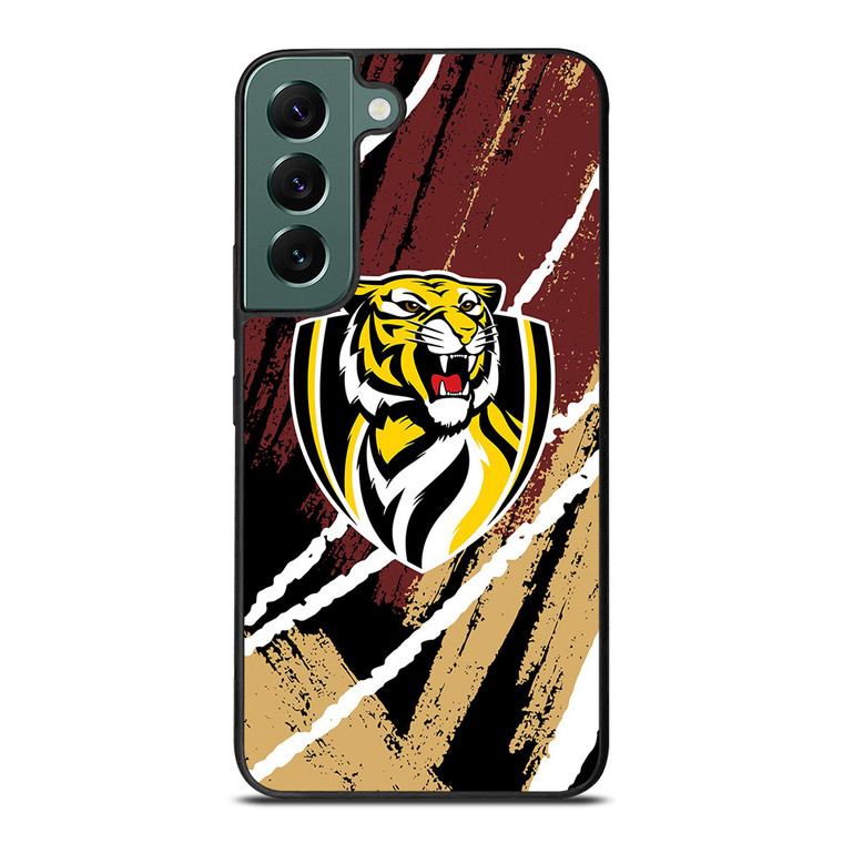 RICHMOND TIGERS AFL ICON Samsung Galaxy S22 Case RICHMOND TIGERS AFL ICON Samsung Galaxy S22 Case