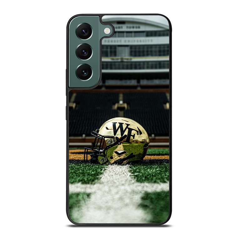 WAKE FOREST HELMET LOGO Samsung Galaxy S22 Case WAKE FOREST HELMET LOGO Samsung Galaxy S22 Case