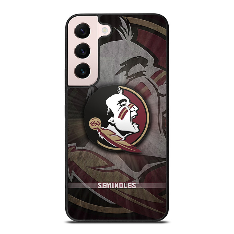 FLORIDA STATE SEMINOLES FSU LOGO Samsung Galaxy S22 Plus Case FLORIDA STATE SEMINOLES FSU LOGO Samsung Galaxy S22 Plus Case