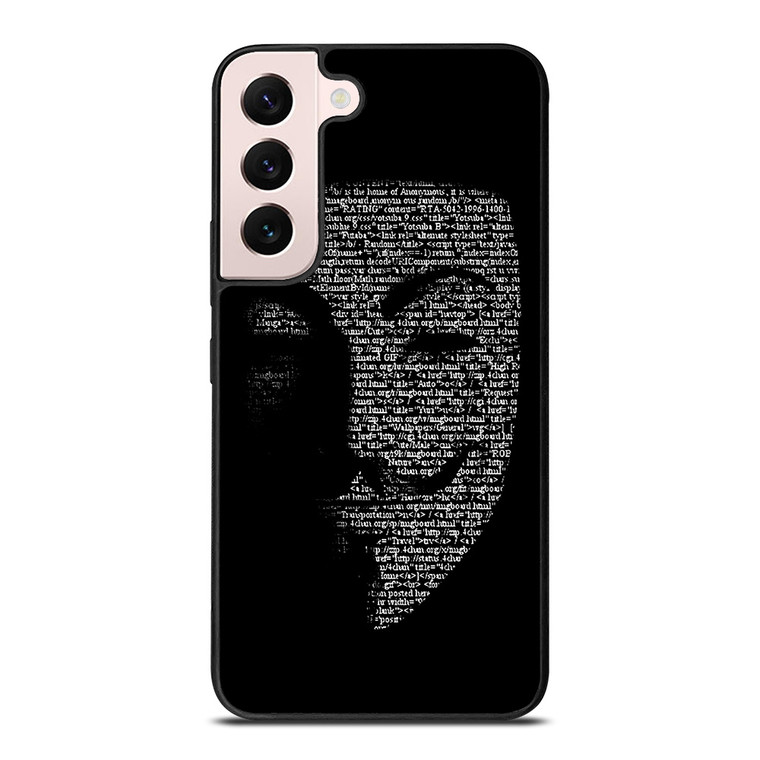 V FOR VENDETTA MASK Samsung Galaxy S22 Plus Case V FOR VENDETTA MASK Samsung Galaxy S22 Plus Case