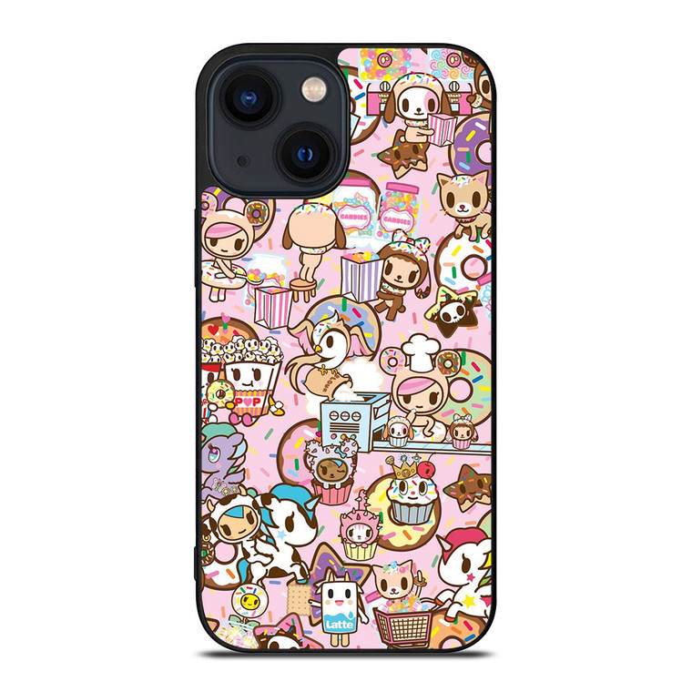 TOKIDOKI UNICORN DONUTELLA COLLAGE iPhone 14 Plus Case