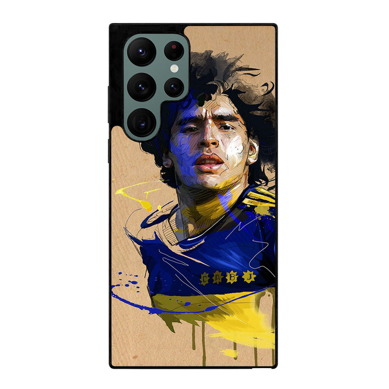 DIEGO MARADONA BOCA JUNIORS Samsung Galaxy S22 Ultra Case