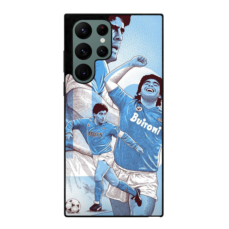 DIEGO MARADONA SSC NAPOLI Samsung Galaxy S22 Ultra Case