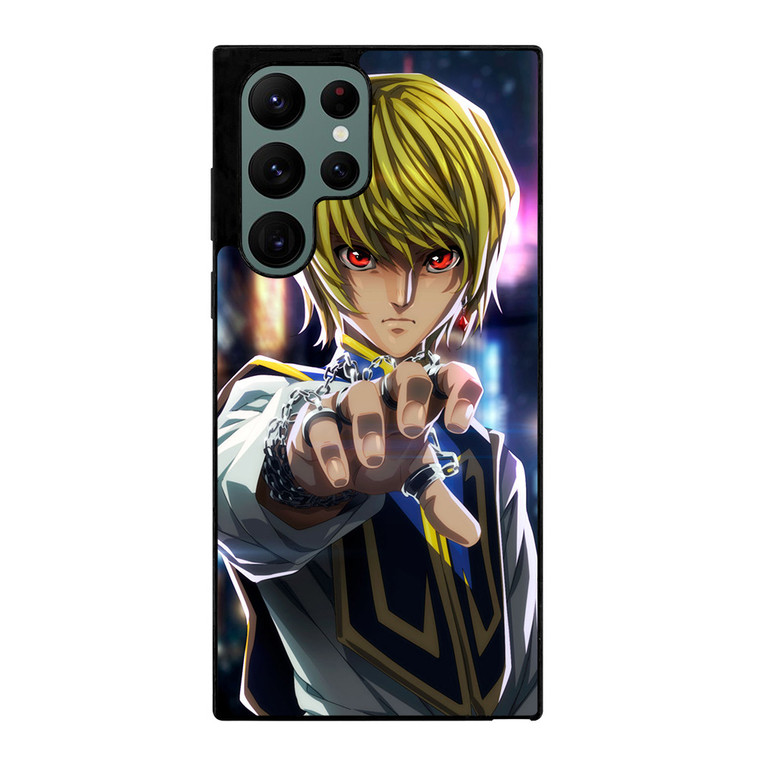 HUNTER X HUNTER KURAPIKA ART Samsung Galaxy S22 Ultra Case HUNTER X HUNTER KURAPIKA ART Samsung Galaxy S22 Ultra Case