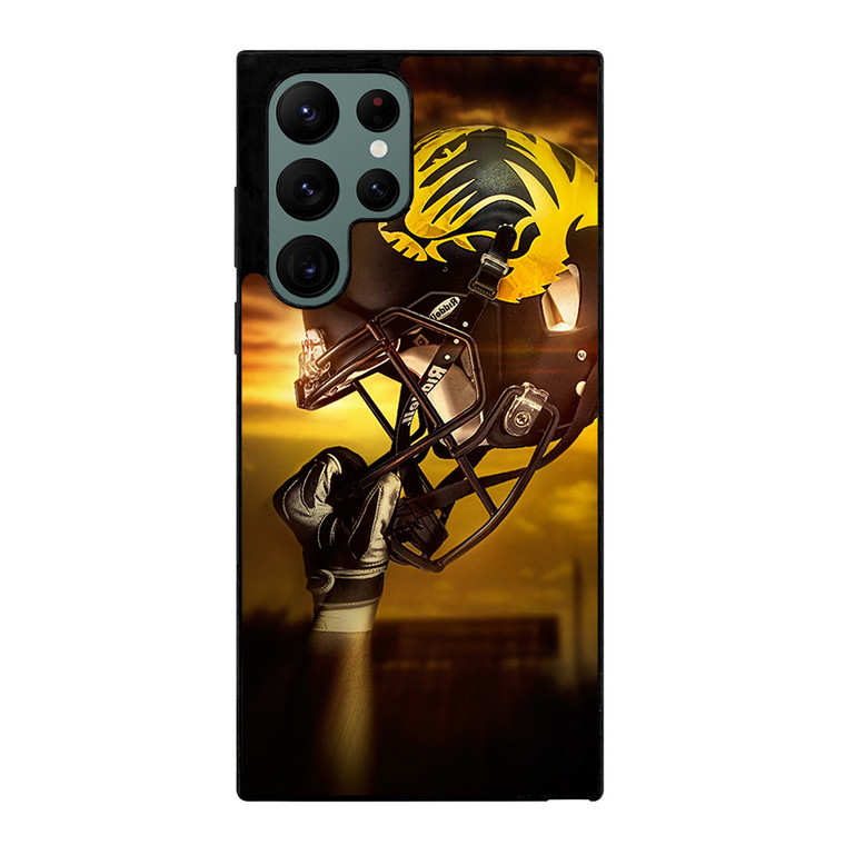 MISSOURI TIGERS ICON HELMET Samsung Galaxy S22 Ultra Case MISSOURI TIGERS ICON HELMET Samsung Galaxy S22 Ultra Case